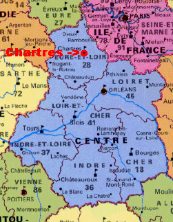 Chartres se trouve dans la rgion Centre.
